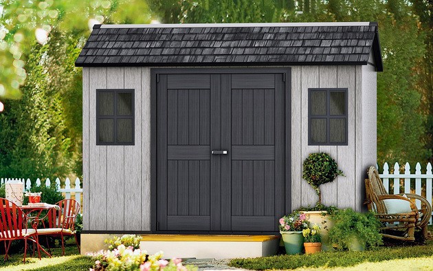 Сарай пластиковый Keter Oakland 1175 SD серый