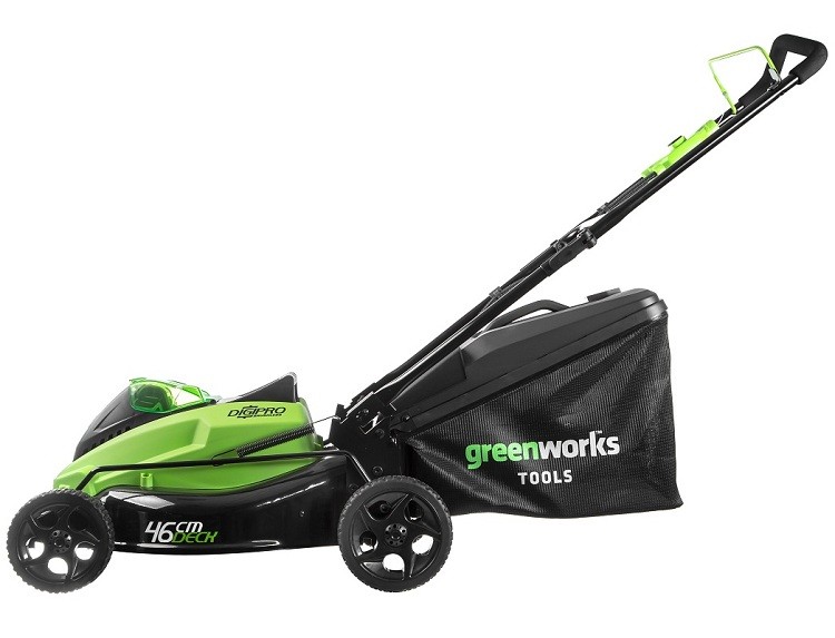 Газонокосилка аккумуляторная Greenworks GD40LM45 без аккумулятора и зарядного устройства