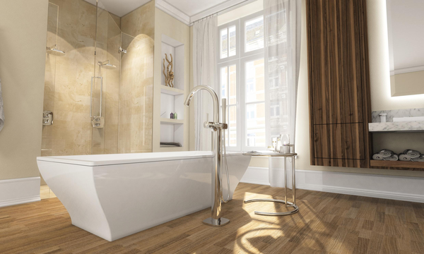 Смеситель на борт ванны Grohe Grandera 23318000 напольный