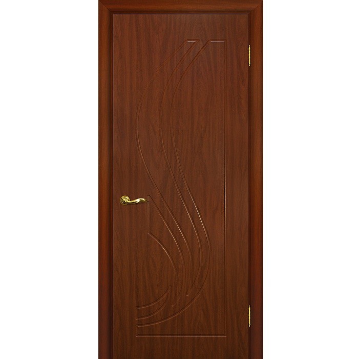 Дверное полотно Мариам Трио ПВХ Итальянский орех глухое 1900х550 мм