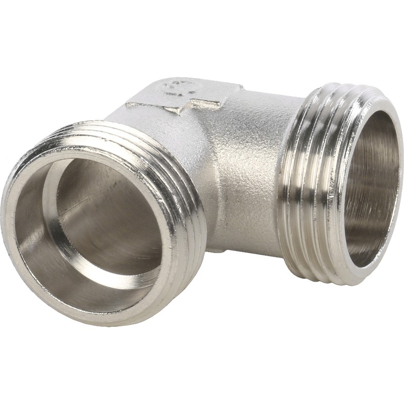 Угольник Stout SFT-0010-000001 1 дюйм никелированный с наружной резьбой