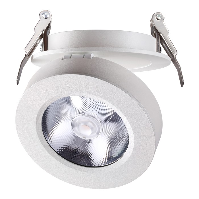 Светильник встраиваемый светодиодный Novotech Groda 357982 белый 12W 220V