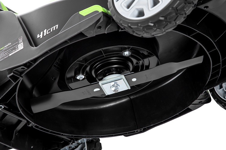 Газонокосилка аккумуляторная Greenworks G40LM40K4
