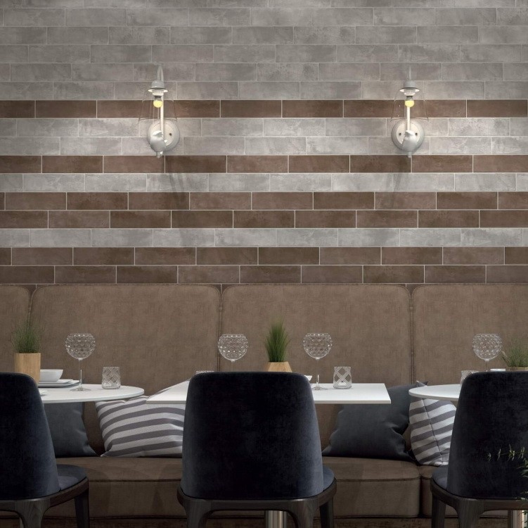 Плитка керамическая Kerama Marazzi 2908 Маттоне коричневая 285х85 мм