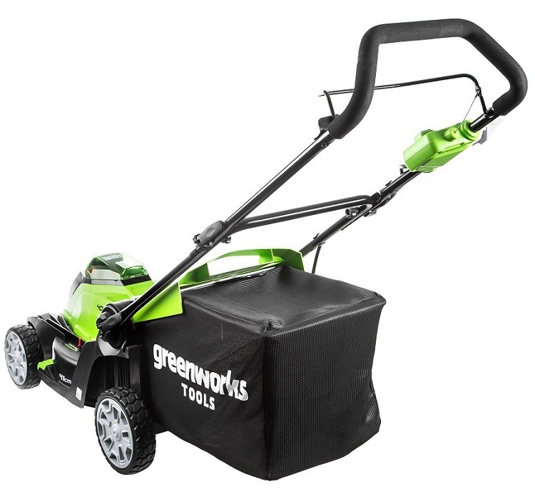 Газонокосилка аккумуляторная Greenworks G40LM40K4