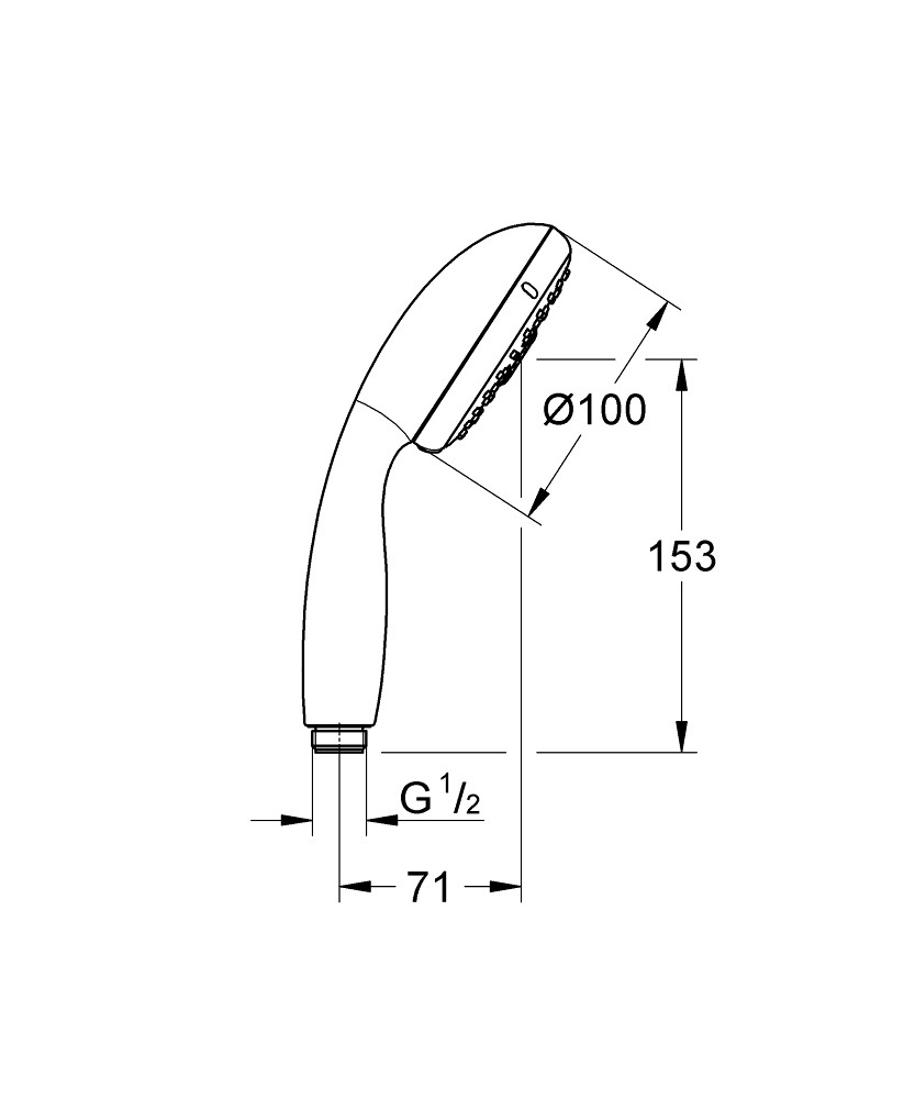 Ручной душ Grohe New Tempesta 100 28578002