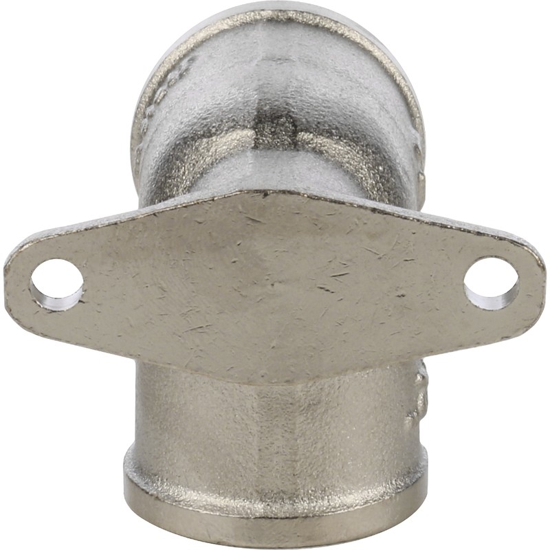 Угольник с креплением Stout SFT-0039-000012 1/2 дюйма никелированный с внутренней резьбой