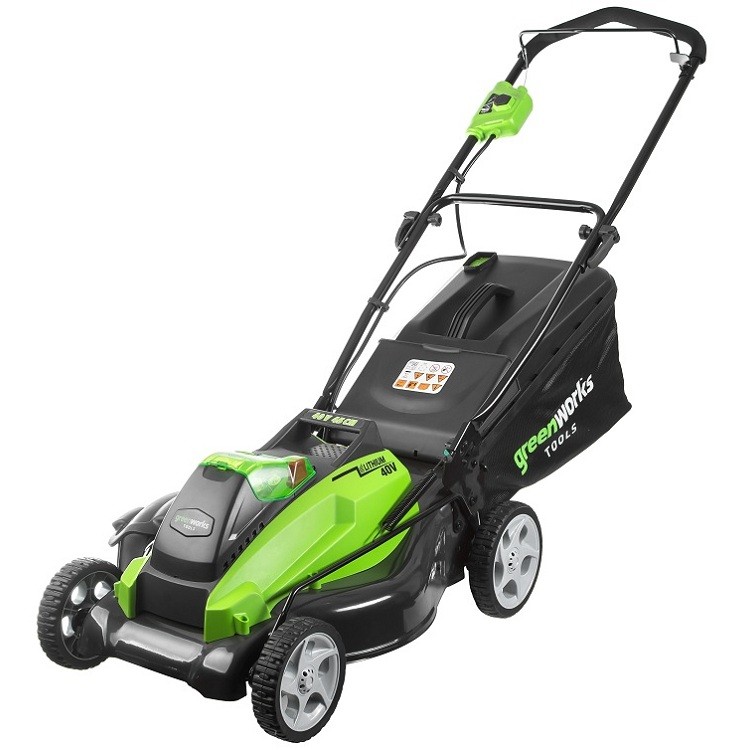 Газонокосилка аккумуляторная Greenworks G40LM45K4