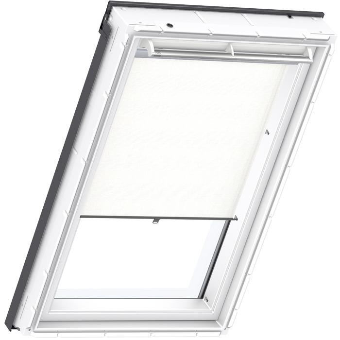 Штора рулонная Velux RHL 1028 белая (M10) 78х160 см на крючках