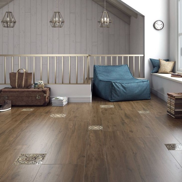 Плинтус из керамогранита Kerama Marazzi Сальветти вишня SG5405BTG 396х80 мм