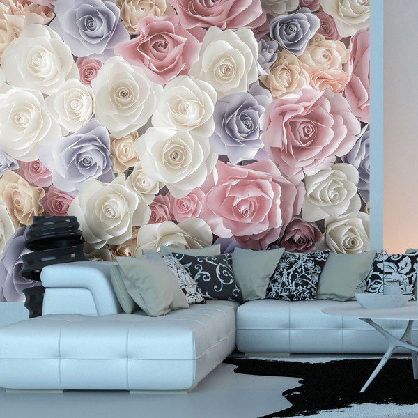 Фотообои виниловые на флизелиновой основе Decocode Миллион роз 26-0504-FL 2,6х2,5 м  