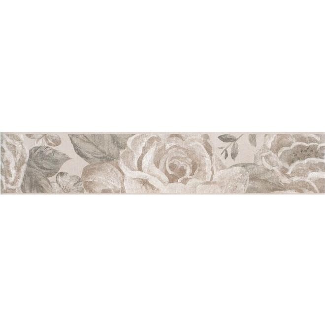 Бордюр керамический Kerama Marazzi 8268/3 Александрия светлый 300х57 мм