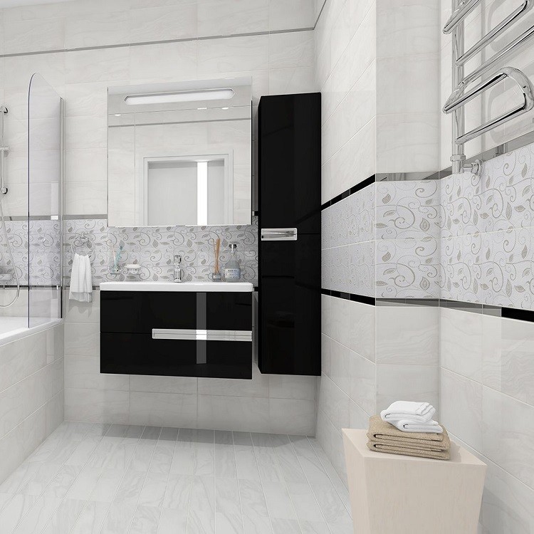 Плитка керамическая Ceramica Classic 08-03-00-1371 Frame Creta белая 400х200 мм