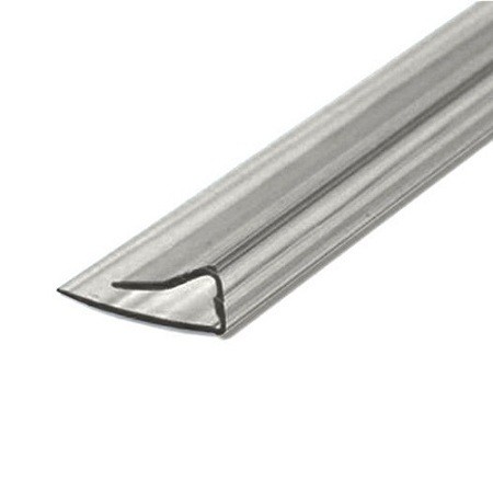 Профиль для поликарбоната Юг-Ойл-Пласт торцевой 10 мм серебро