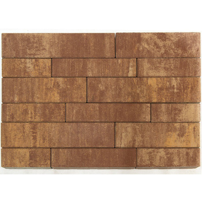 Тротуарная плитка Braer Домино Color Mix Каньон мультиформат
