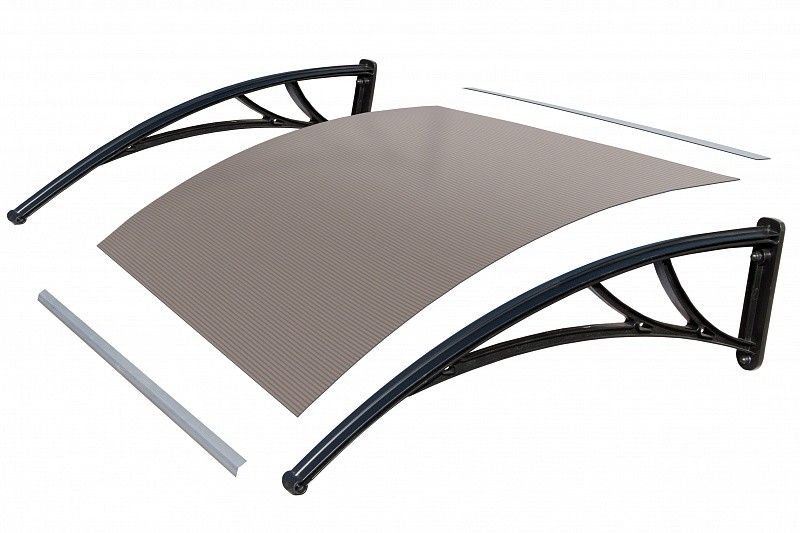 Козырек защитный Fakro Stoprain молочный 1200х930х280 мм