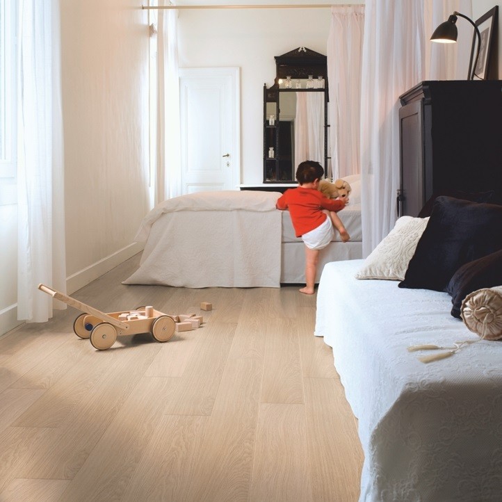 Ламинат Quick-Step Impressive IM3105 Доска белого дуба лакированная