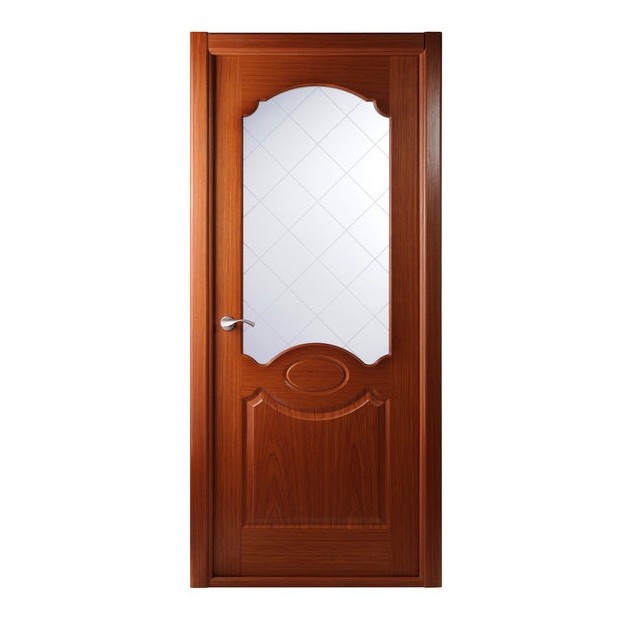 Дверное полотно Belwooddoors Милан Кедр стекло мателюкс белый 2000х700 мм