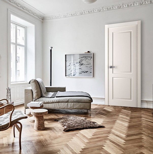 Дверное полотно Belwooddoors Альта эмаль белая глухое 2000х700 мм