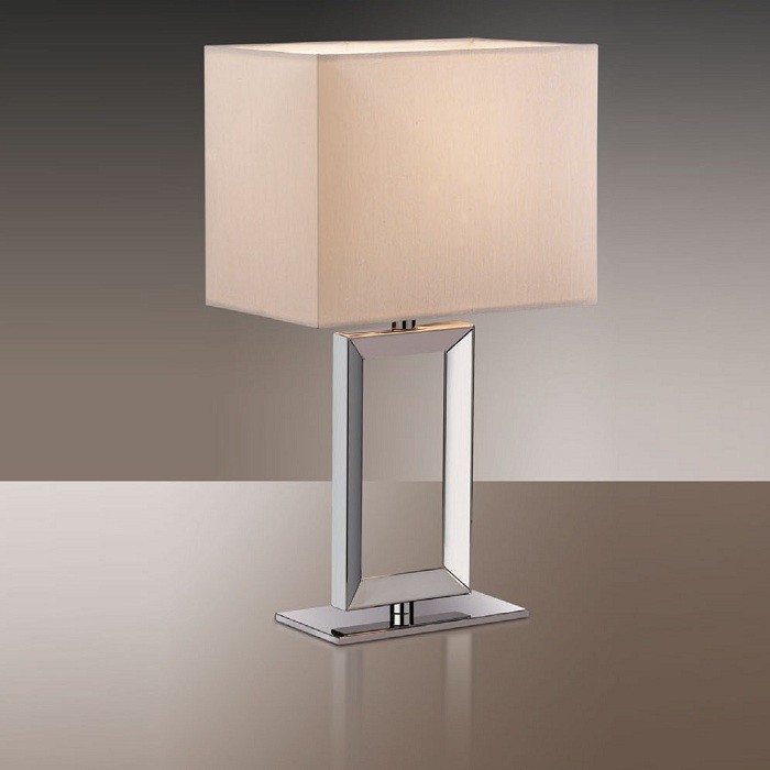Настольная лампа Odeon Light Atolo 2197/1T бежевая E14 40W 220V