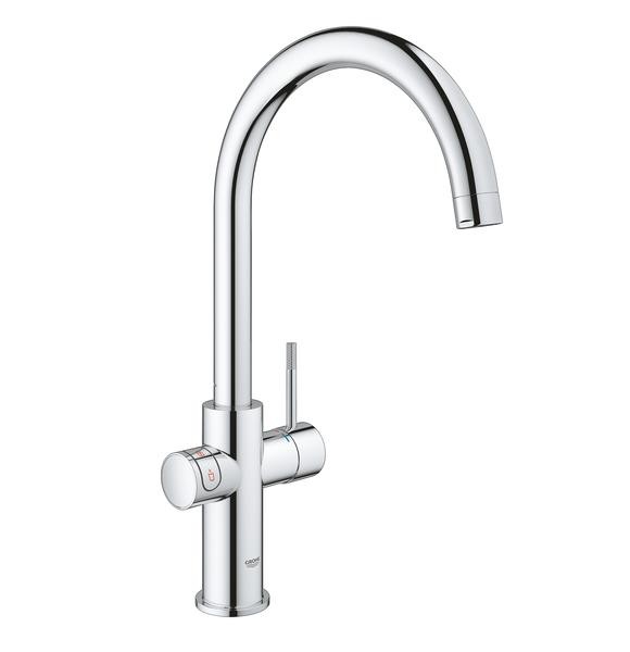 Смеситель для кухни Grohe Red Duo New 30079001 с водонагревателем