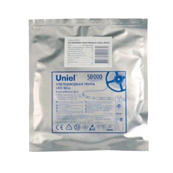 Лента светодиодная герметичная Uniel ULS 2835 120LED IP65 12V 9W Дневной свет