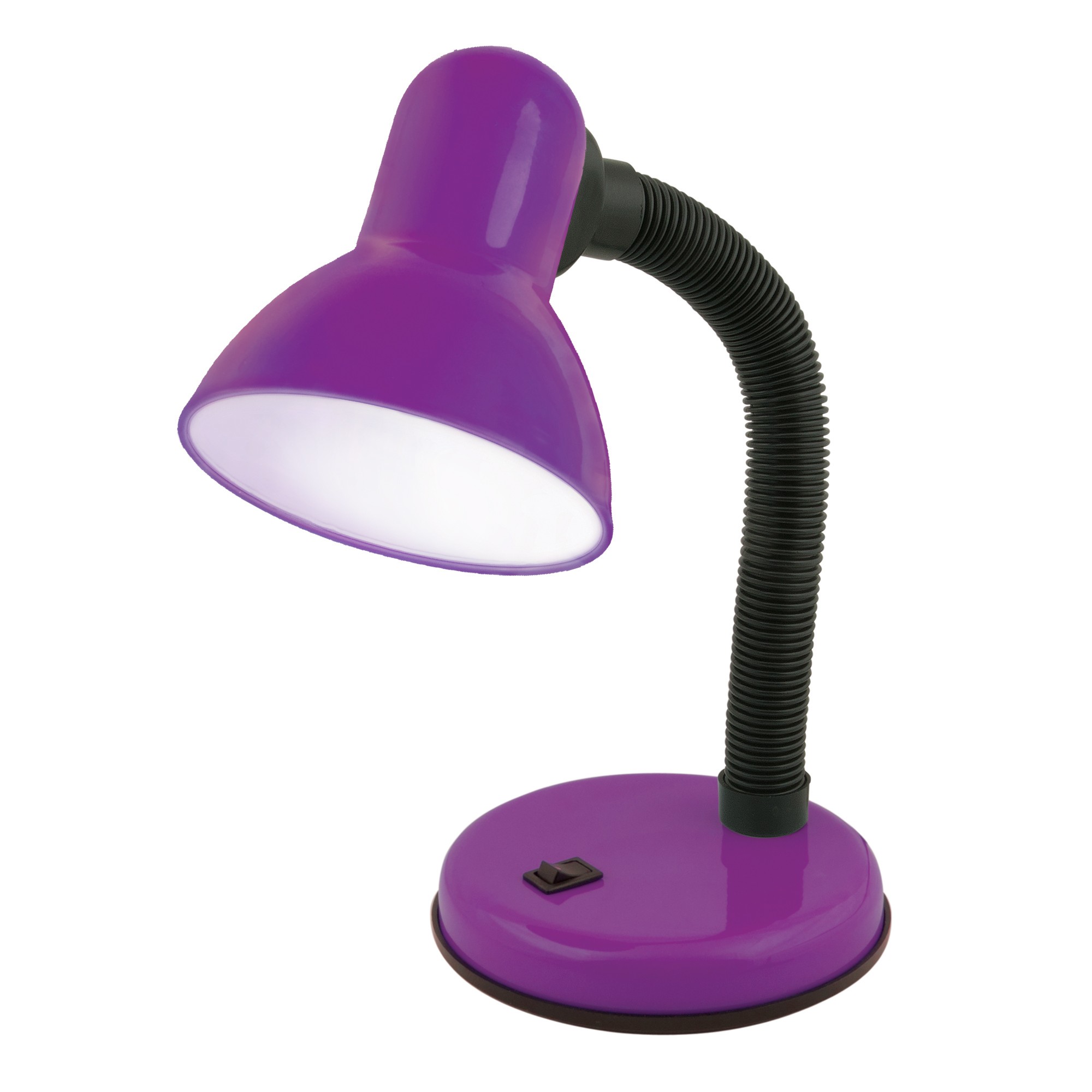 Настольная лампа Uniel Universal TLI-224 фиолетовая E27 60W 220V