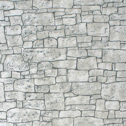 Стеновая панель МДФ Акватон Каньон серый с тиснением 2440х1220 мм