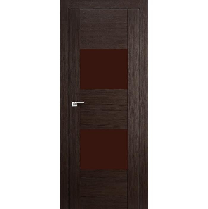 Дверное полотно Profil Doors 21х экошпон Венге мелинга черный лакобель 2000х900 мм 