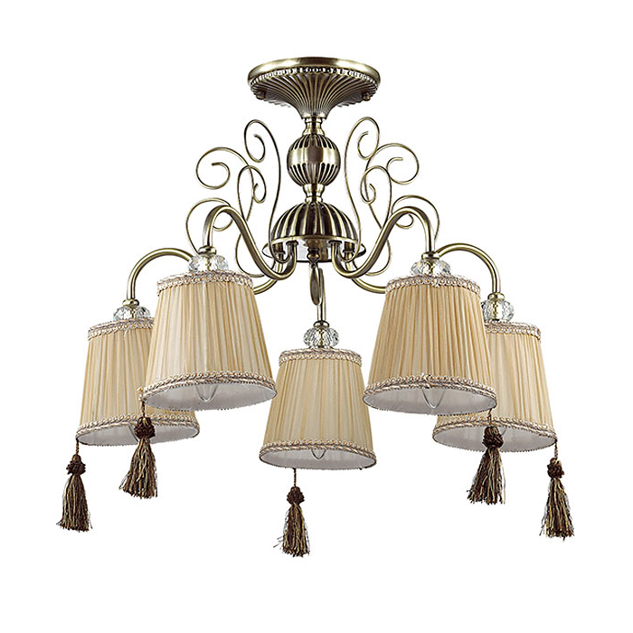 Люстра потолочная Odeon Light Sarita 3214/5C бронза E14 5х40W 220V