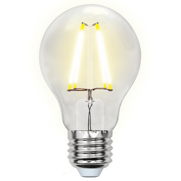 Лампа светодиодная Uniel Sky LED-A60-8W/WW/E27/CL PLS02WH 3000K