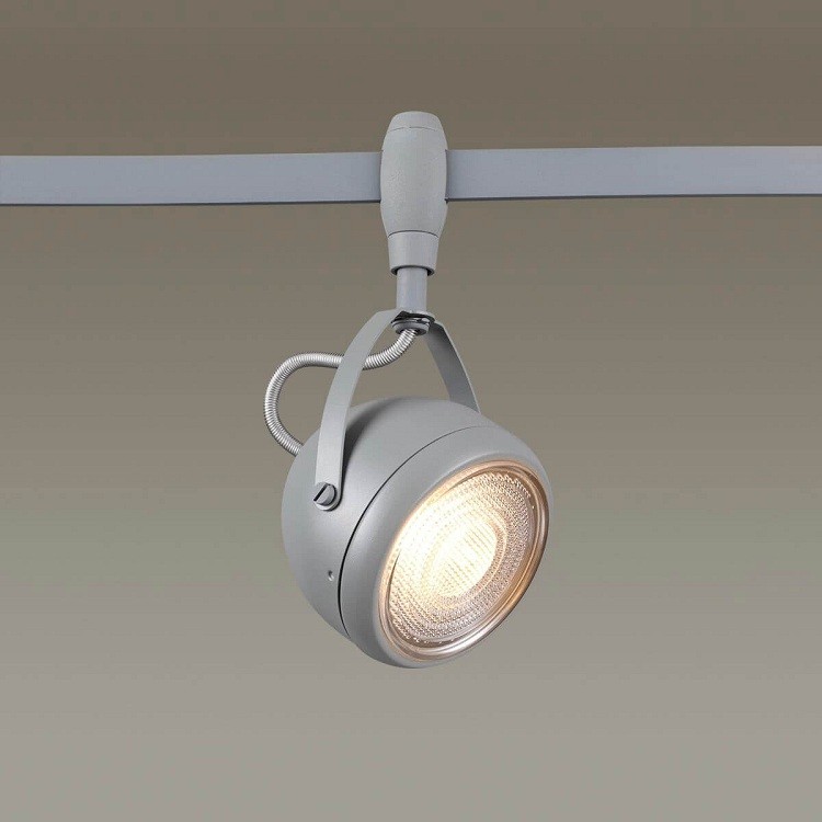 Светильник трековый Odeon Light Graffito 3803/1 серый GU10 50W