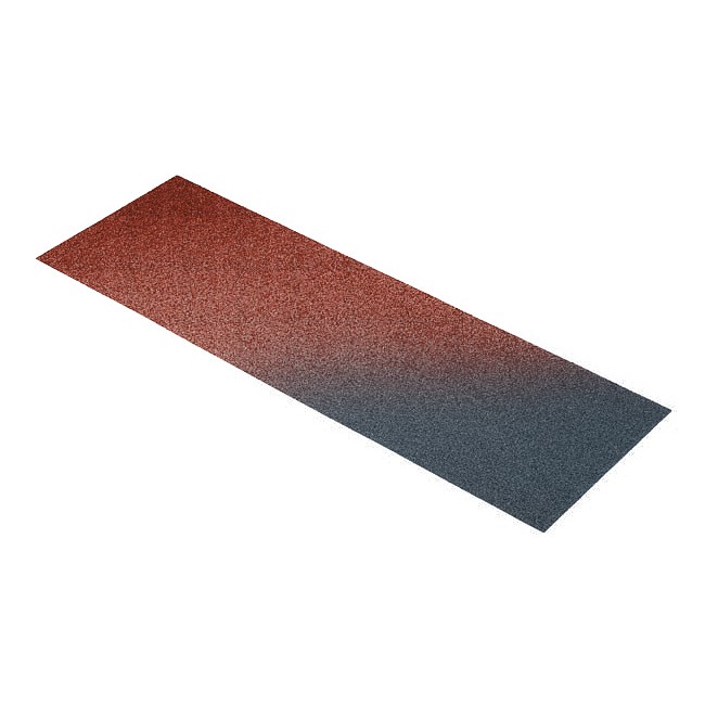 Плоский лист Metrotile красно-черный