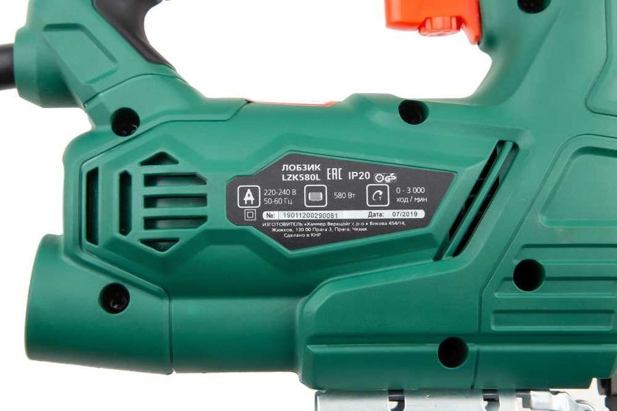Лобзик электрический Hammer Flex LZK580L