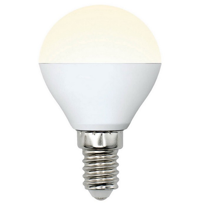 Лампа светодиодная Uniel Multibright LED-G45-6W/E14 матовая 3000K