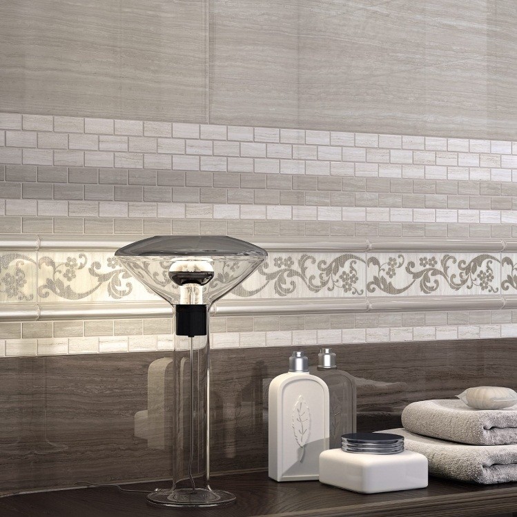 Плитка керамическая Kerama Marazzi 13036R Грасси обрезная серая 895х300 мм