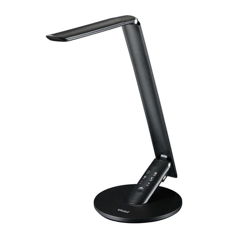 Настольная лампа Uniel LED Premium TLD-509 Black черная LED 10W 220V