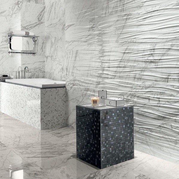 Керамогранит Atlas Concorde Marvel Pro Statuario Select Ribbon 800х400 мм