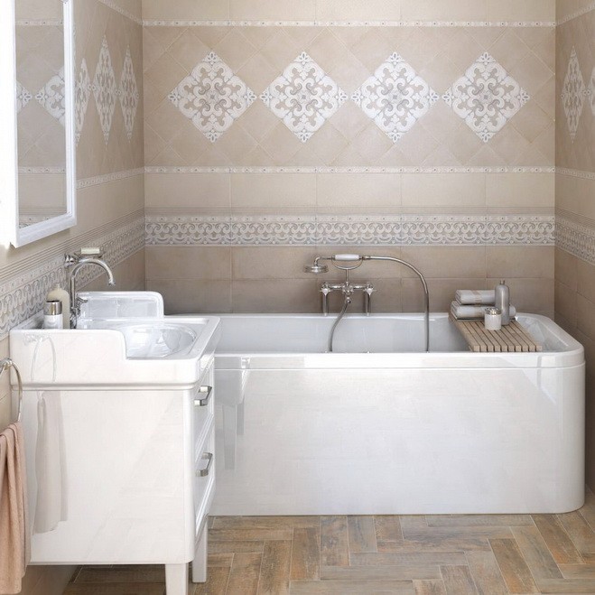 Плитка керамическая Kerama Marazzi 15102 Пикарди бежевая 400х150 мм