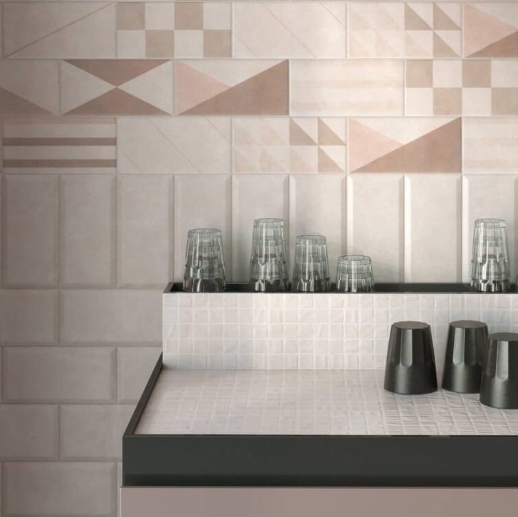 Плитка керамическая Kerama Marazzi 19034 Александрия микс светлая 200х99 мм