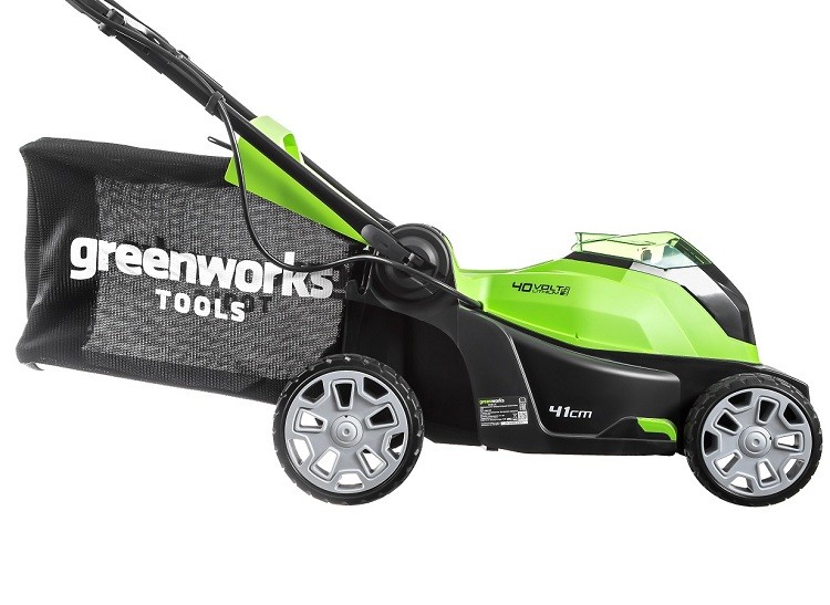 Газонокосилка аккумуляторная Greenworks G40LM40 без аккумулятора и зарядного устройства