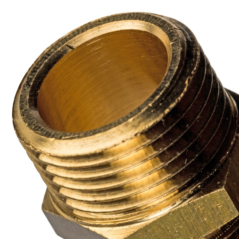 Ниппель Stout SFT-0003-001818 1/8 дюйма с наружной резьбо