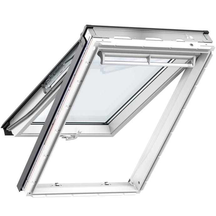 Окно мансардное Velux Premium GPU 0070 Панорама (CK04) 550x980 мм белое полиуретан