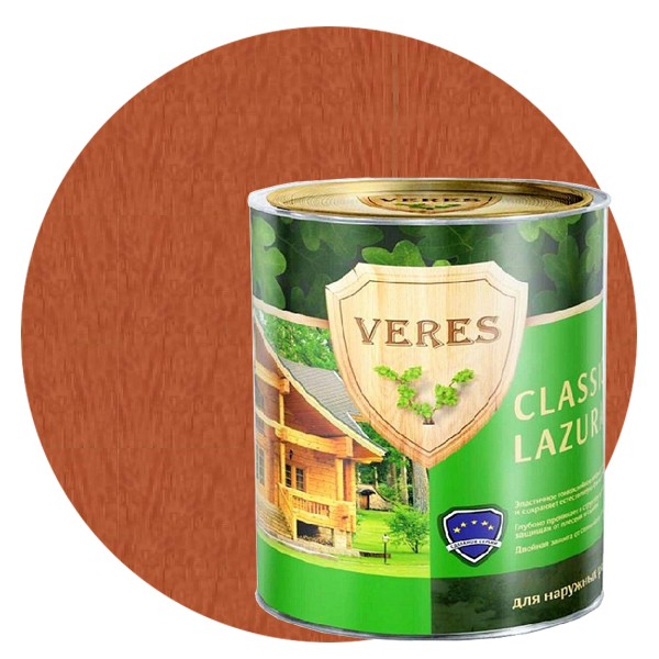 Пропитка для древесины Veres Classic Lazura № 17 Золотой бор 2,7 л