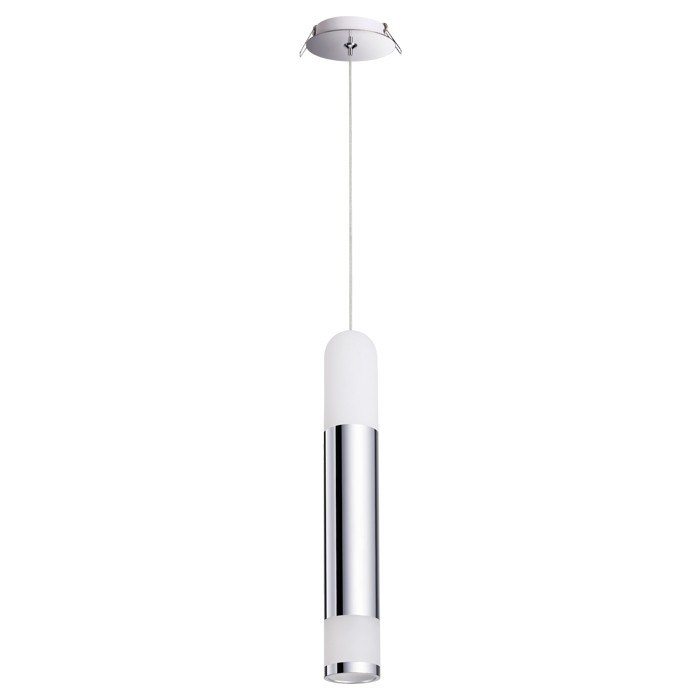 Светильник встраиваемый светодиодный Novotech Brina 357967 хром 10W 85-265V