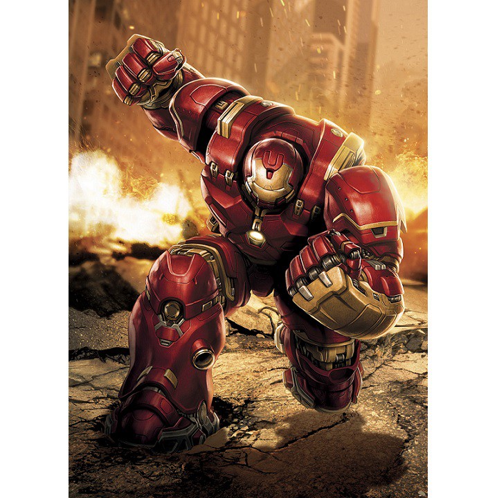 Фотообои бумажные Komar Avengers Hulkbuster 4-457 1,84x2,54 м