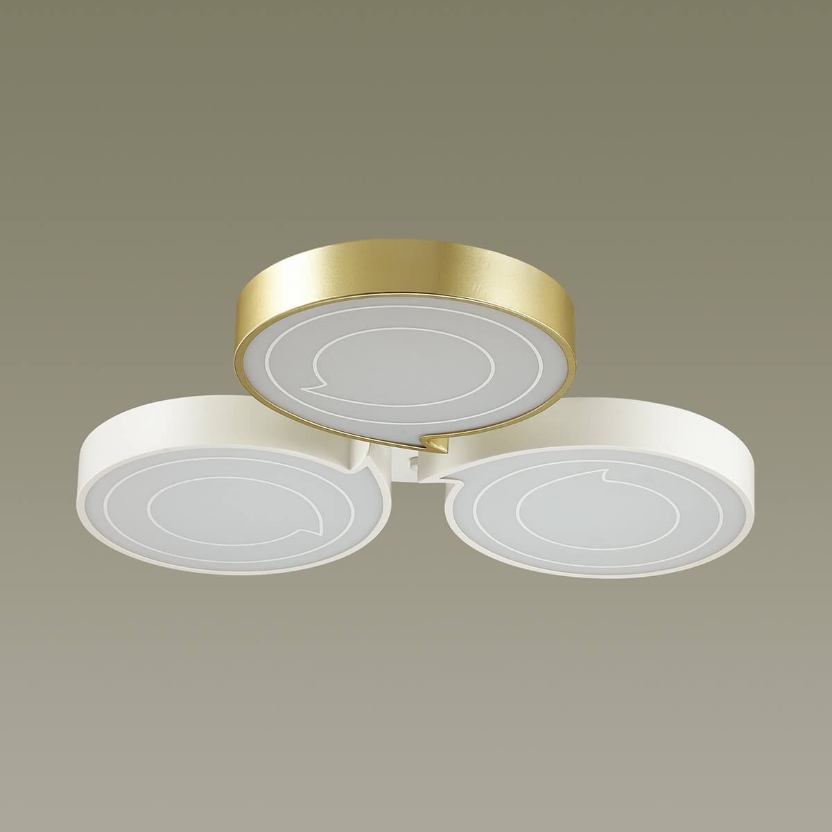 Люстра потолочная Lumion Dilip 3646/60CL белая LED 3х20W 220V