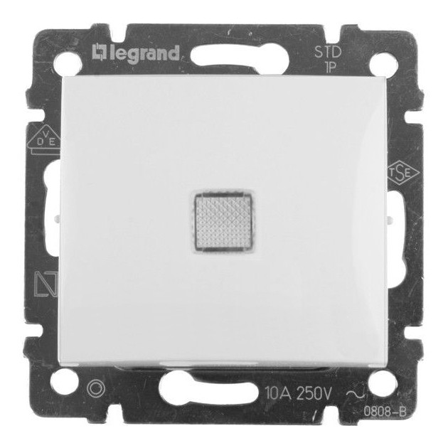 Механизм переключателя Legrand Valena 774426 одноклавишный с индикатором белый