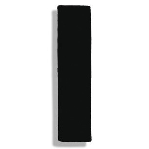 Соединитель для плинтуса ПВХ Line Plast L029 чёрный 58 мм