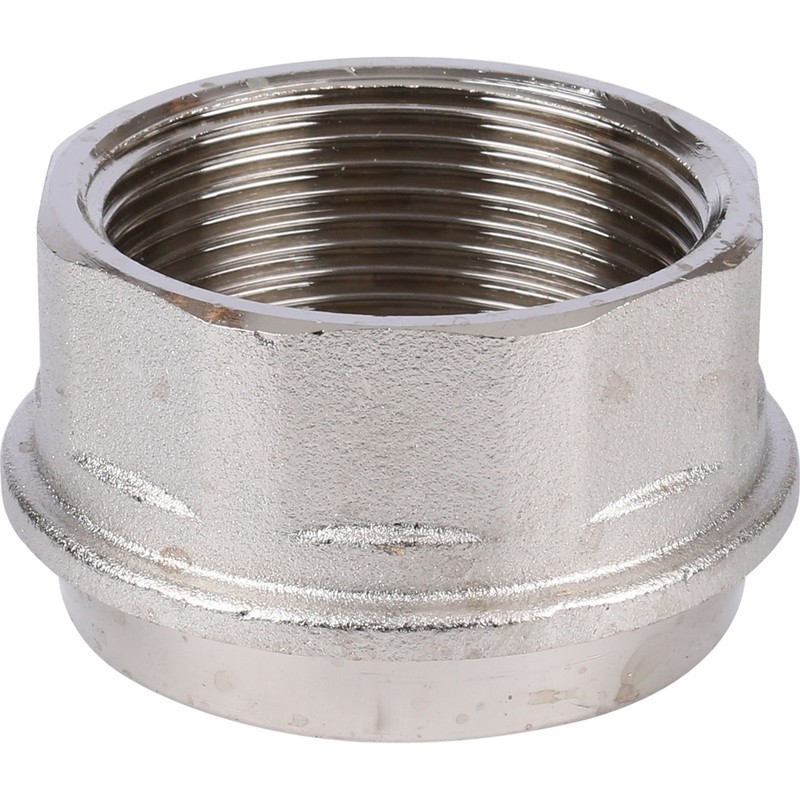 Разъемное соединение американка Stout SFT-0034-000112 1 1/2 дюйма никелированное с внутренней резьбой